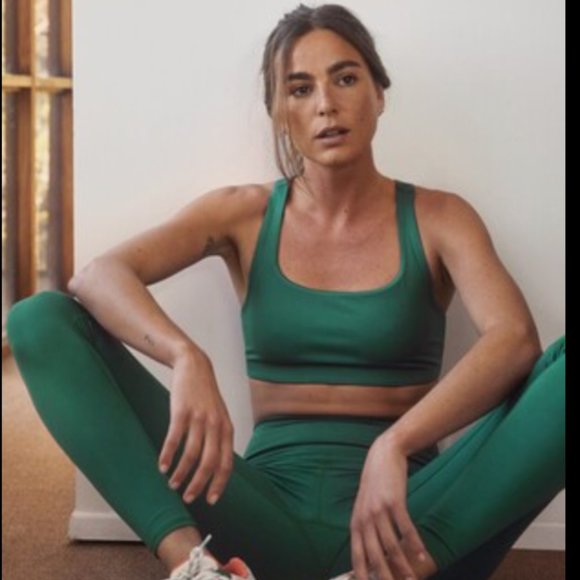 Reformation Other - Reformation Ecomove Athleisure Bra Top Green MEDIUM